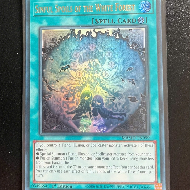 YMS - [PKM-YGO] - [TCG-UK] - Deception of the Sinful Spoils