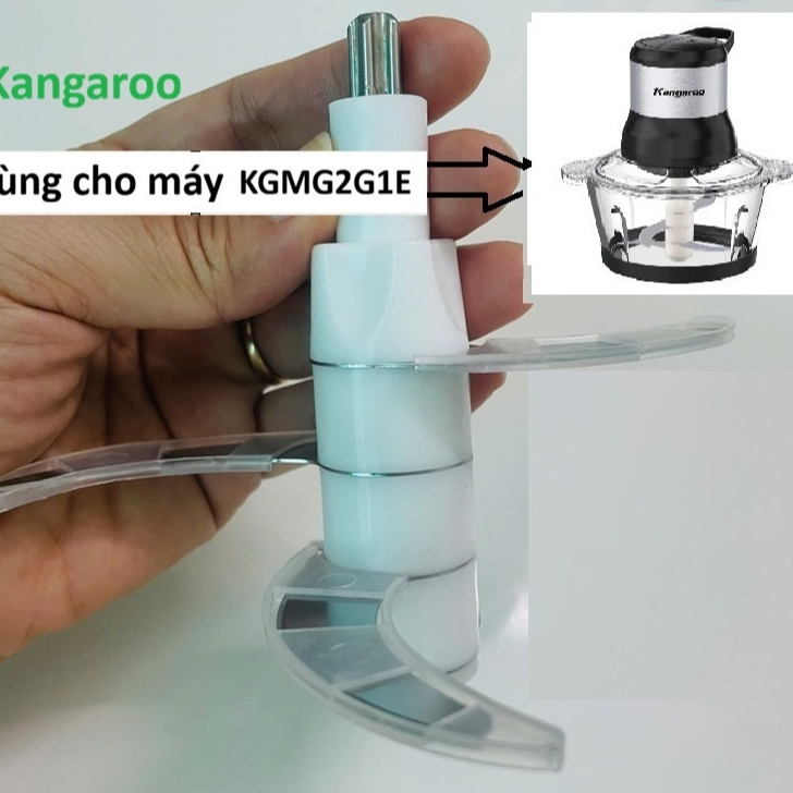 Lưỡi Dao Thay Thế Kangaroo KGMG2G1E 2L – Phụ Kiện Máy Xay Thịt 4 Lưỡi Inox