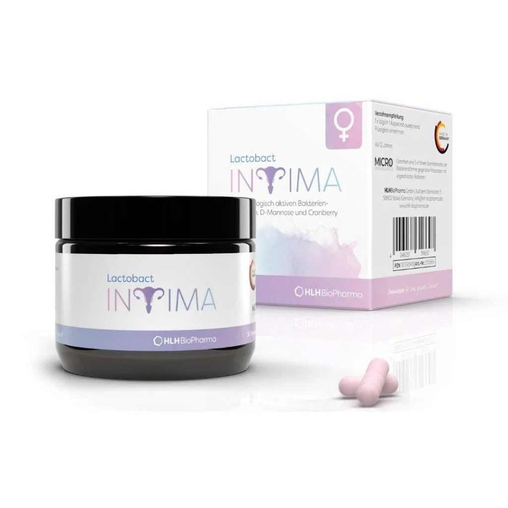 Lactobact Intima H/30v HLH BIOPHARMA Men vi sinh phụ khoa