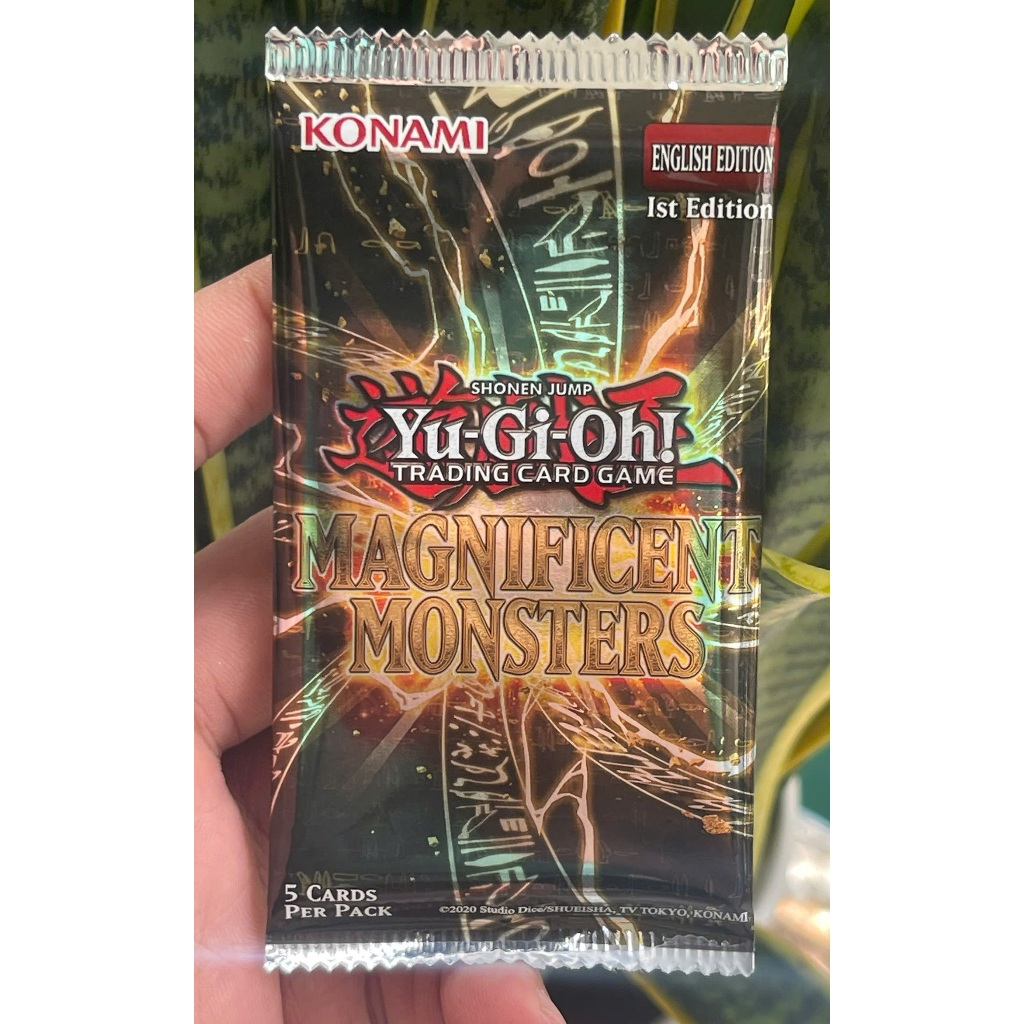 [KW2 Yugioh] [EN-UK] 01 Gói Pack Yugioh Magnificent Monsters MAMO - Chính hãng Konami