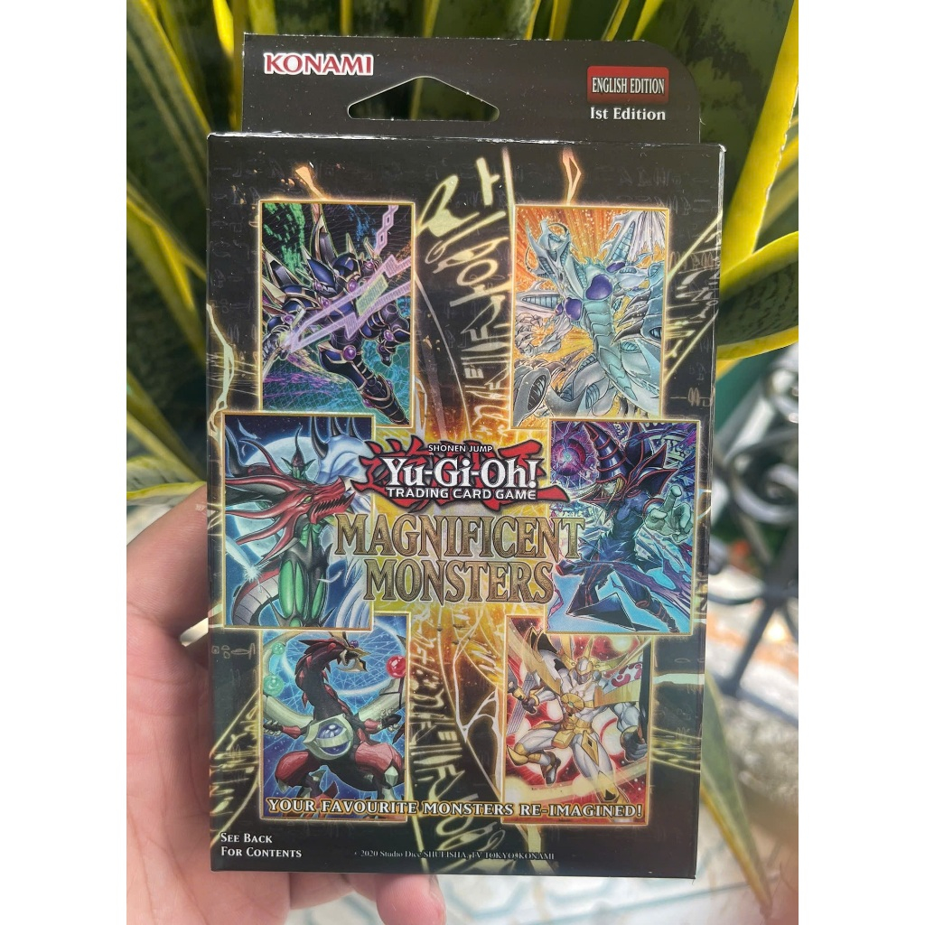 [KW2 Yugioh] [EN-UK] 01 Hộp Yugioh Magnificent Monsters MAMO Box - Nguyên Seal - Chính hãng Konami