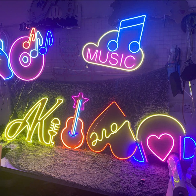 Led Neon uốn tạo hình theo yêu cầu ( loại kích thước lớn)