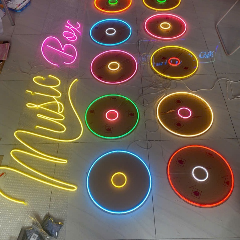 Đèn Led Neon Uốn tạo hình theo yêu cầu