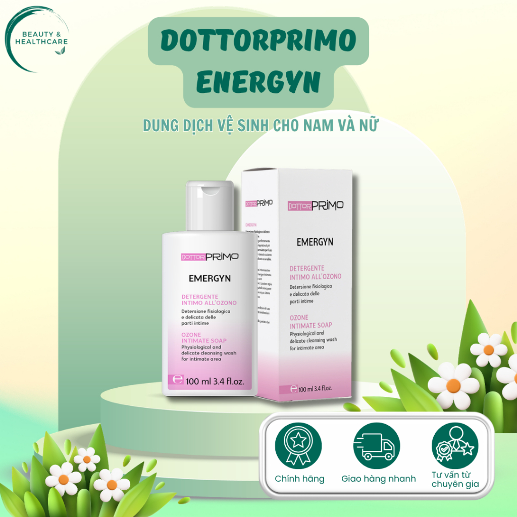 ✅ [CHÍNH HÃNG] Dung dịch vệ sinh nam & nữ hàng ngày DottorPrimo Emergyn 100ml