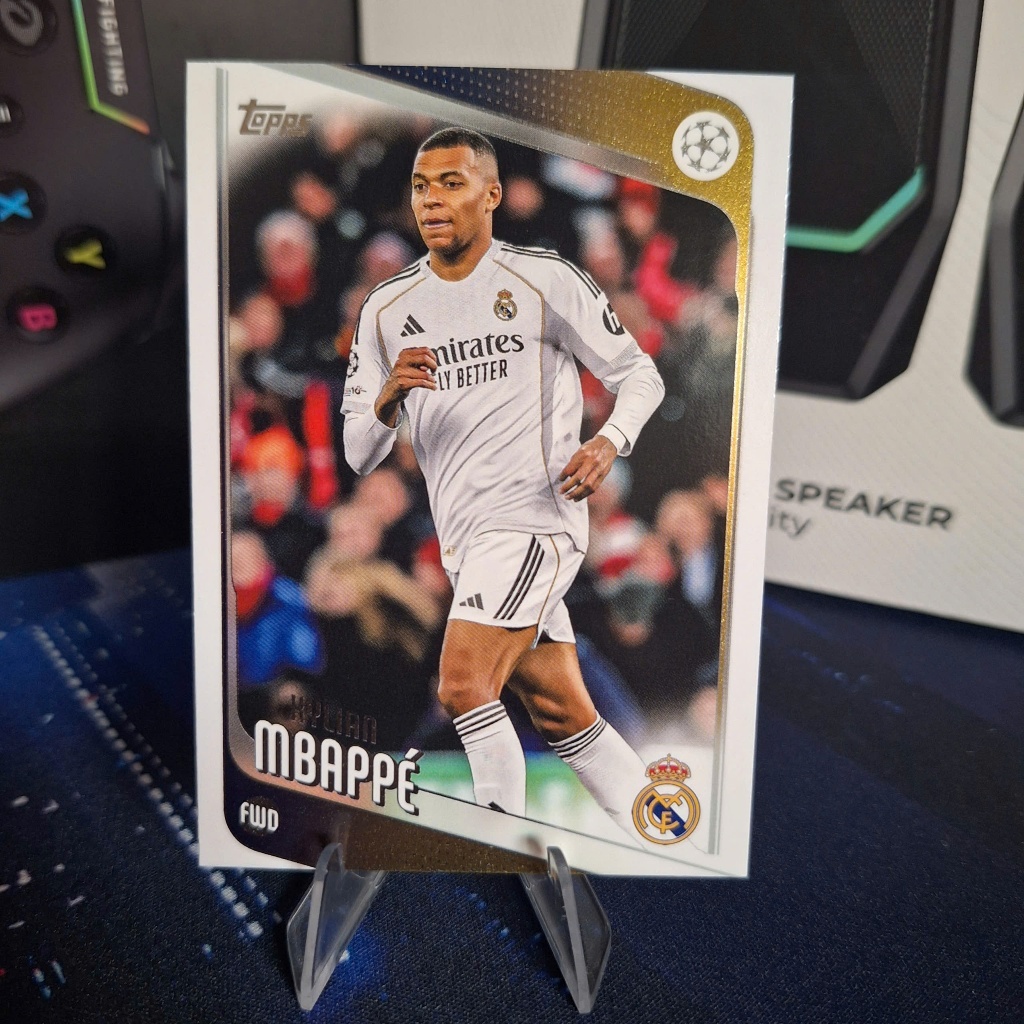 Mbappe Real Madrid, Thẻ Topps 2026 Chính Hãng