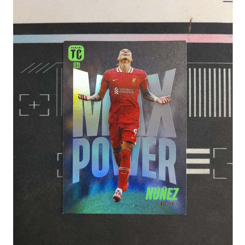 [Thẻ cầu thủ bóng đá] Darwin Nunez - Liverpool - Max Power - Panini Top Class 2025