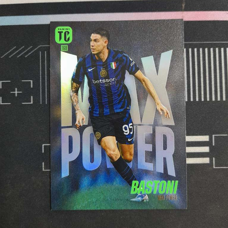 [Thẻ cầu thủ bóng đá] Alessandro Bastoni - Inter - Max Power - Panini Top Class 2025