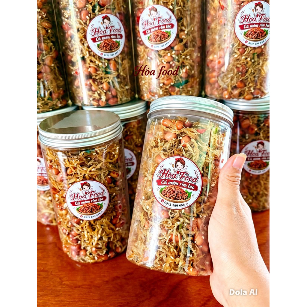 cá mờm rim lạc hoa food