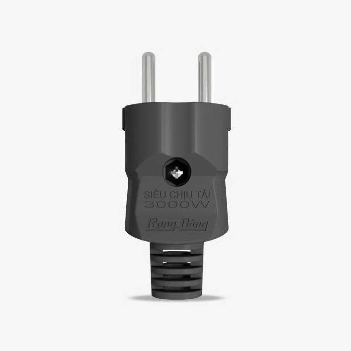 cOMBO Phích cắm điện, ổ cắm điện công suất cao Rạng Đông PC01 3000W Model: RD-PC01
