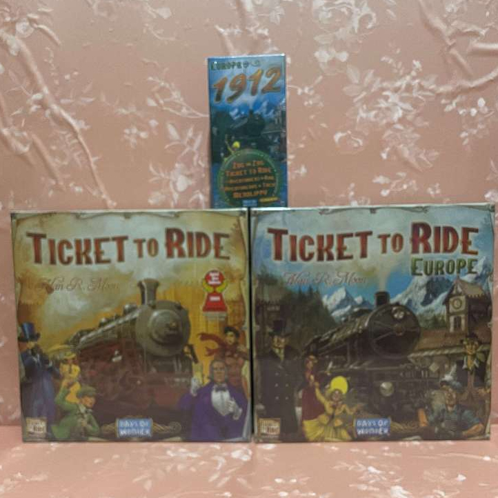 Trò chơi board game Ticket to Ride Vé Lên Tàu