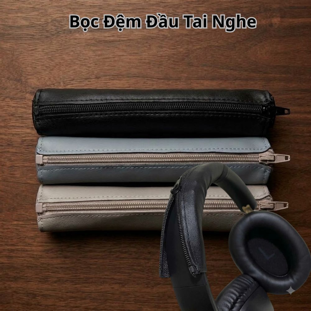 Bọc Đệm Đầu Tai Nghe Chống Bẩn Da PU 14.5x7cm Dễ Lau Chùi Cho UGREEN HiTune Max5C