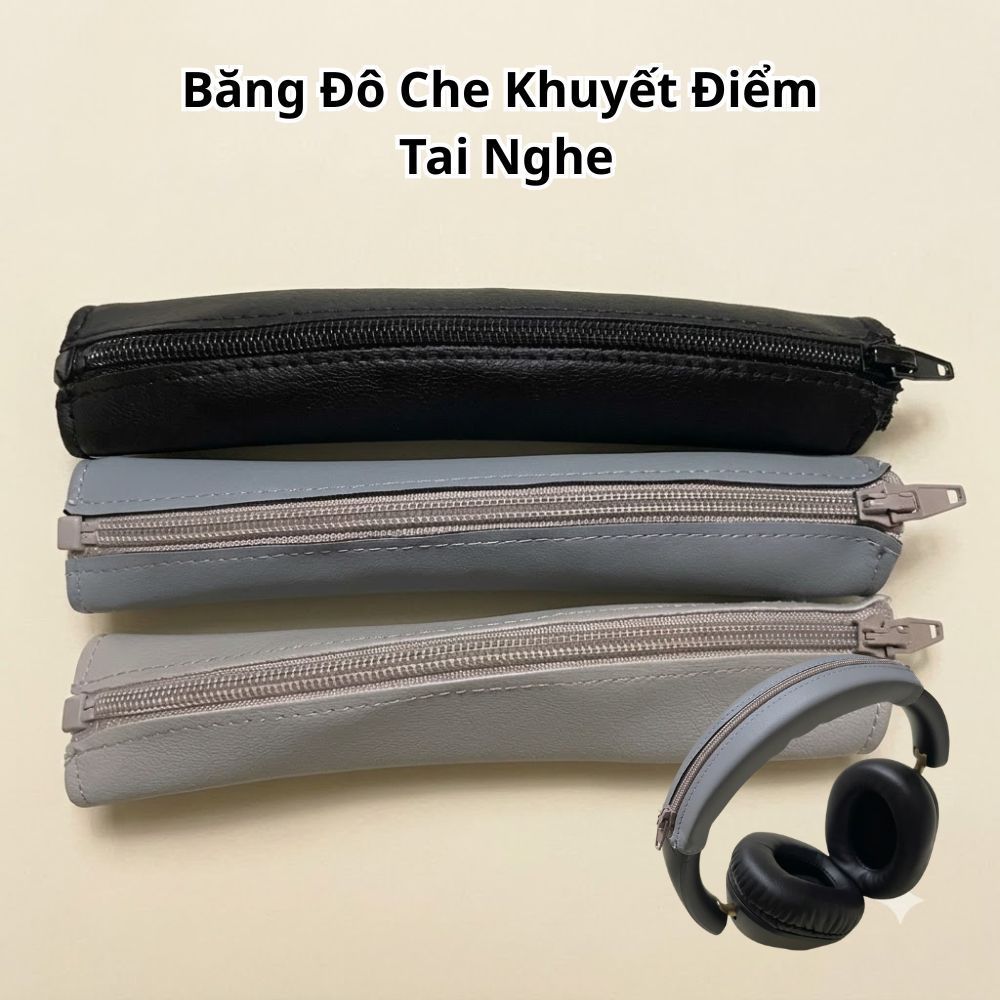 ọc Đệm Đầu Tai Nghe Da PU Cao Cấp 14.5x7cm 3 Màu Cho UGREEN HiTune Max5C