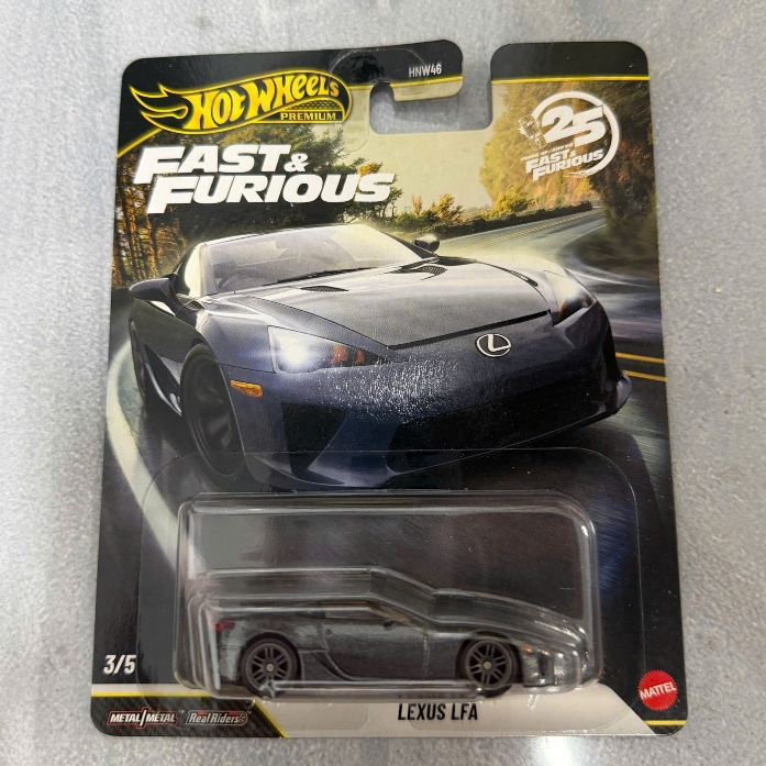 LeHuong Diecast - Xe mô hình Hot Wheels Premium Fast & Furious 25th Anniversary Lexus LFA (3/5)