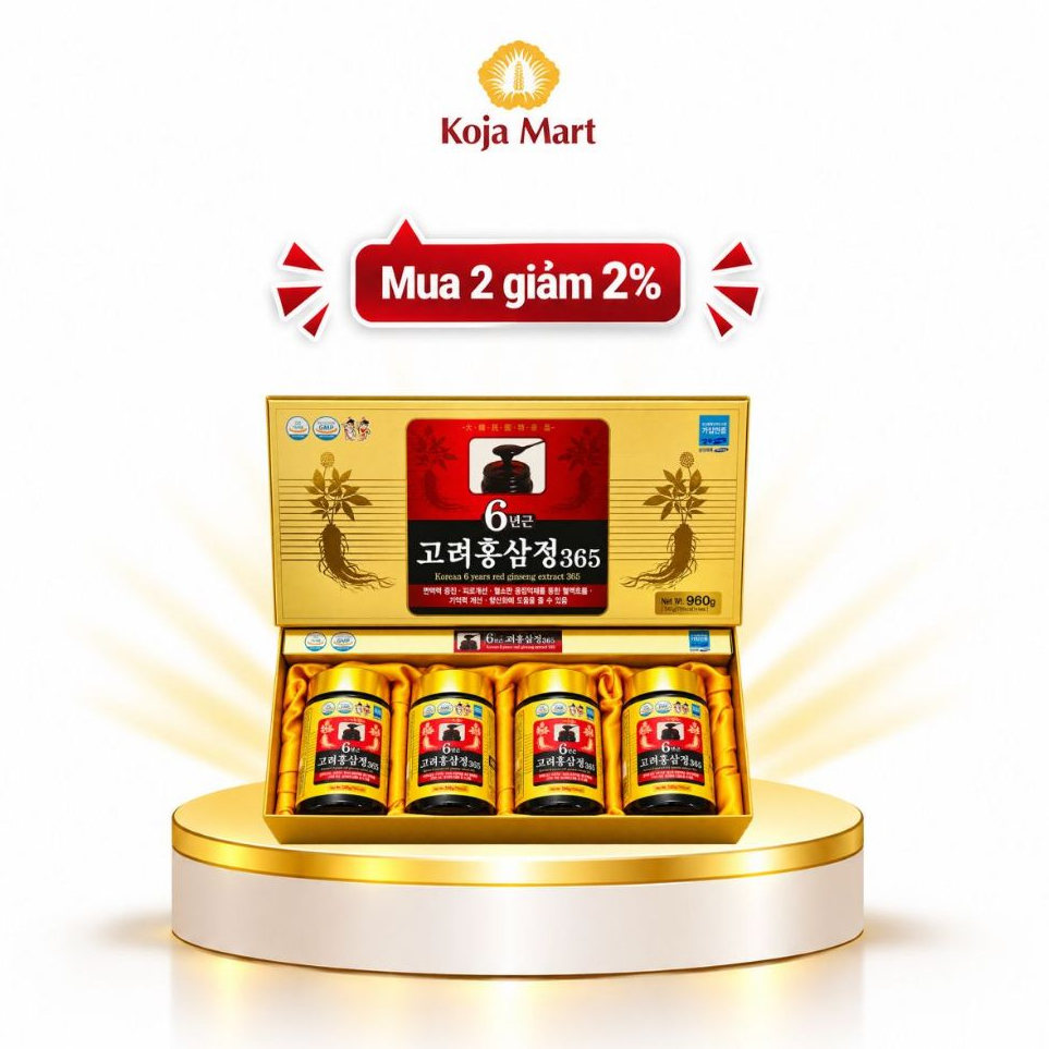 Cao hồng sâm 365 Hàn Quốc – Korean Red Ginseng