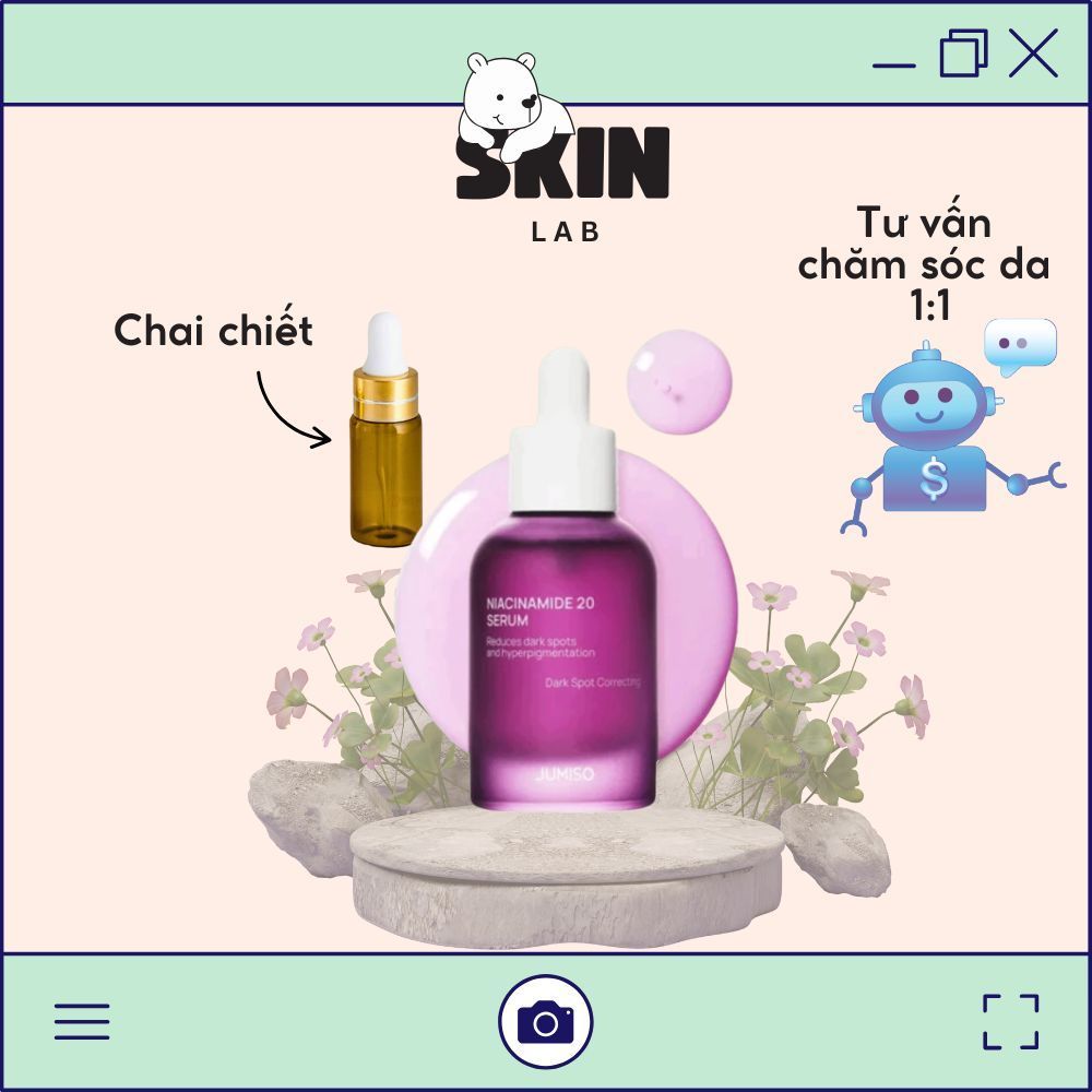 [JUMISO]_Tinh chất dưỡng sáng mờ thâm Jumiso Niacinamide 20 Serum