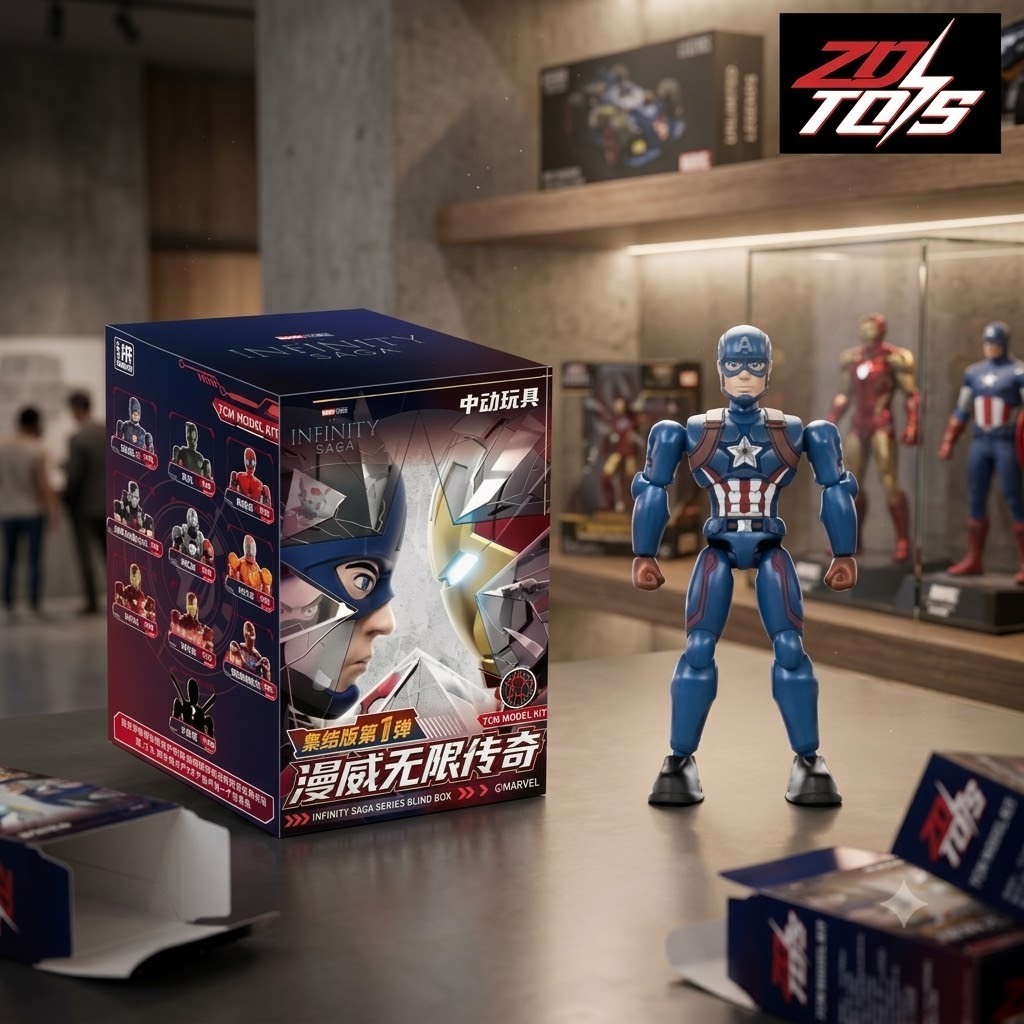 Mô Hình Marvel Infinity Saga Series Blind Box Vol.01 – ZD Toys ZC64 | Marvel Figure