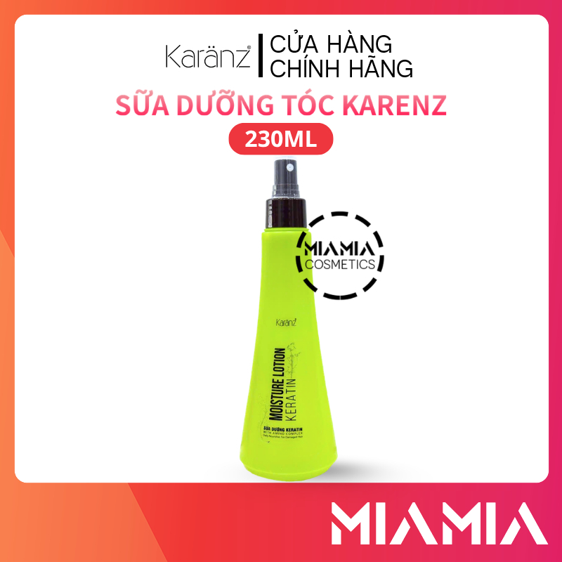 Xịt Dưỡng Tóc Karenz Plus Keratin Moisture Lotion Phương Nghi 230ml Chính Hãng - Miamia