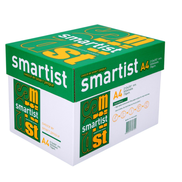 Thùng giấy A4 SMARTIST PAPER - 70gsm 2500tờ - 5REAM