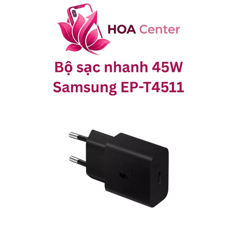 Sạc Siêu Nhanh 45W Samsung EP-T4511 - Hàng Chính Hãng