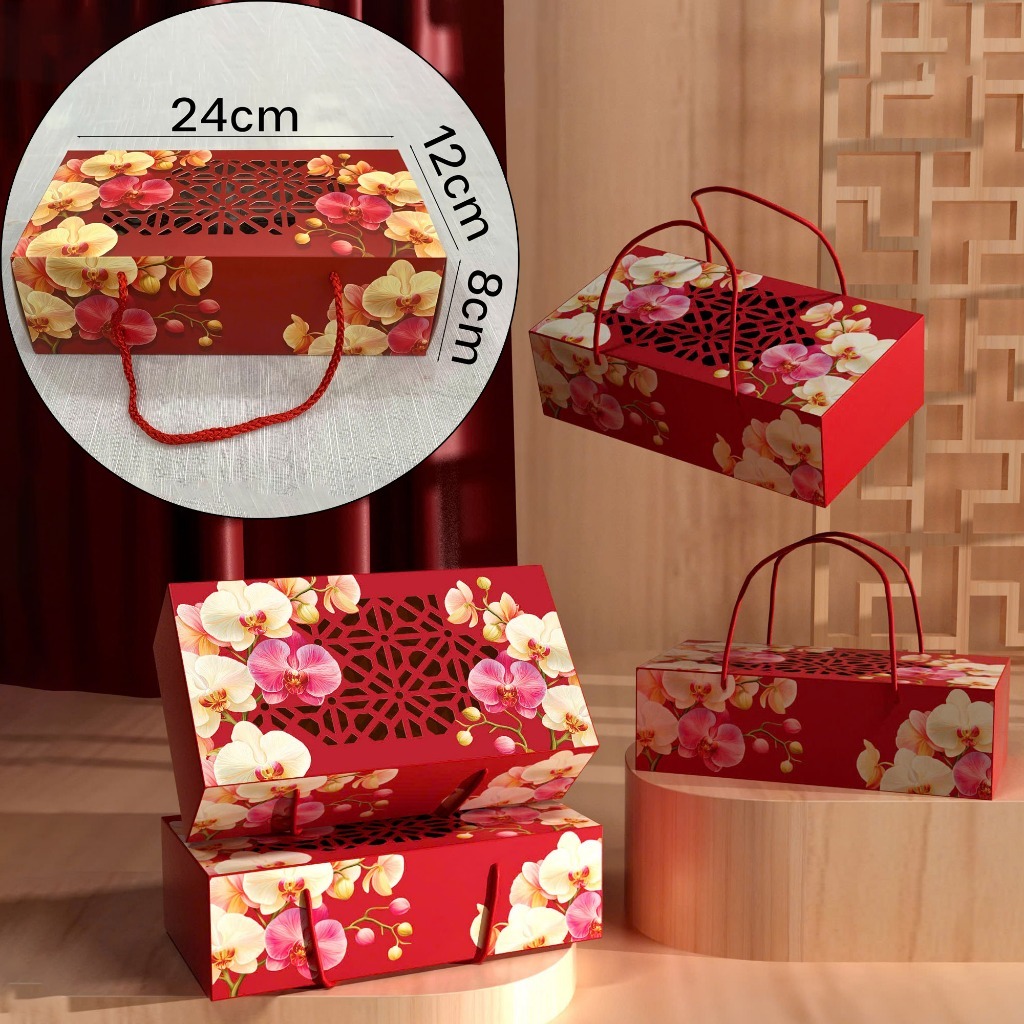 Hộp trung thu Phong Lan 2 bánh / 4 bánh - hộp đựng bánh Trung Thu 150g - 250g
