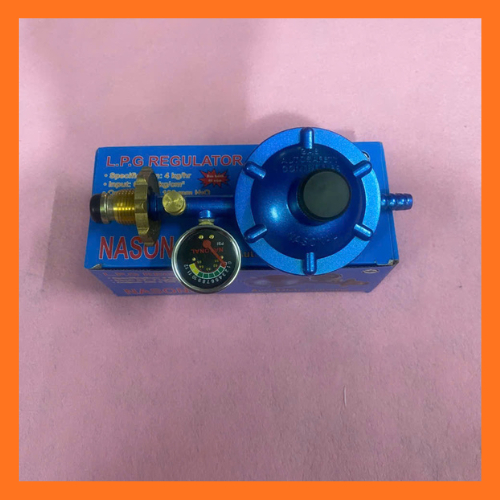 Van  bếp ga ngắt gas tự động điều áp đồng hồ Nasonal NA-777 theo dõi gas dễ dàng, an toàn khi sử dụn