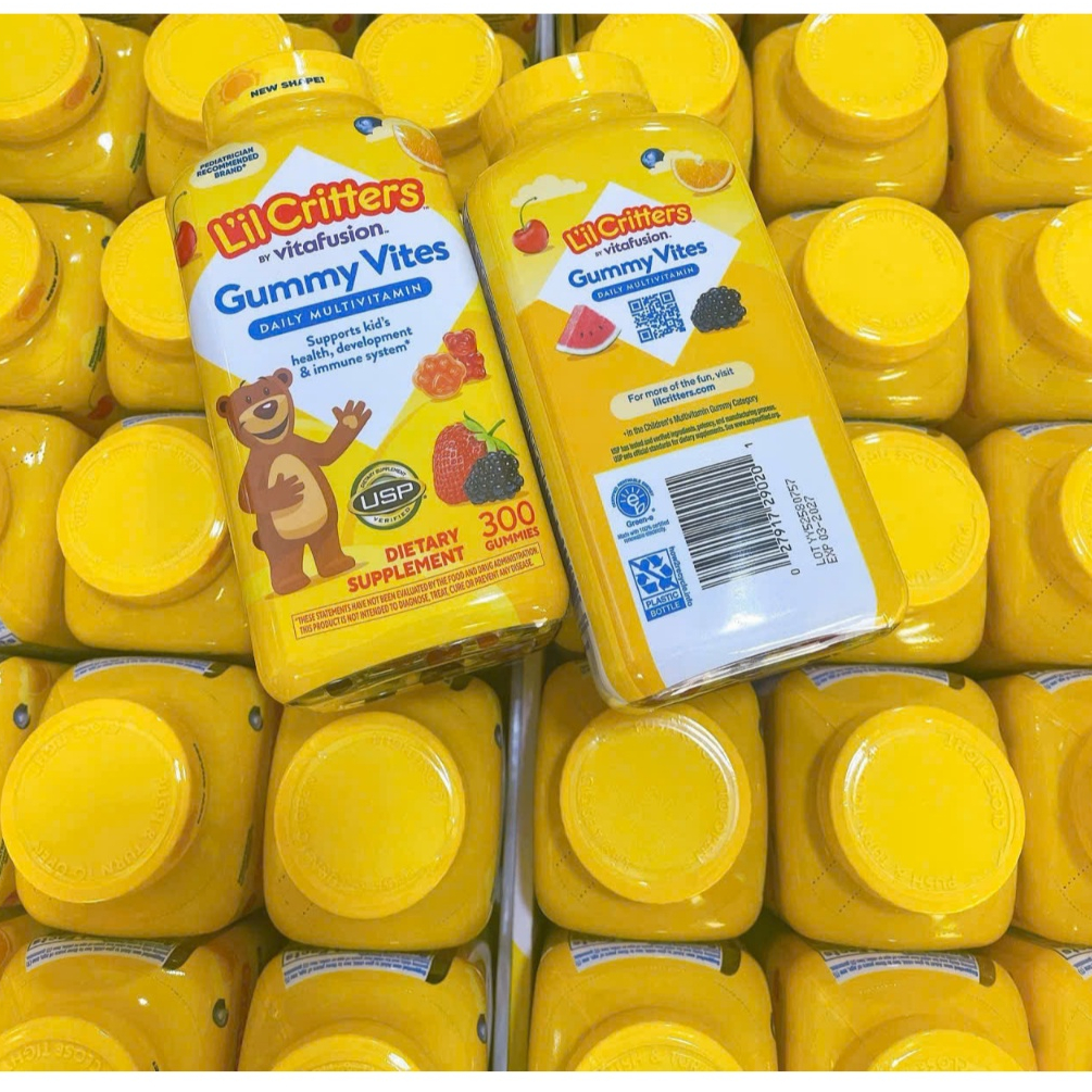 Kẹo dẻo gấu bổ sung cho bé Gummy vites 190 viên (Health care)