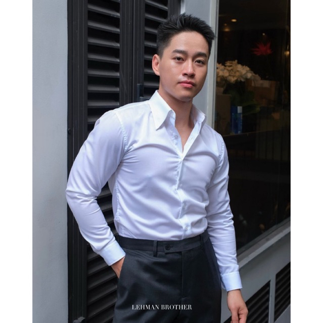 |Lehman Brother SG| Áo Sơ Mi Nam Oxford Cotton 5 Màu Chống Nhăn, Mềm Mại