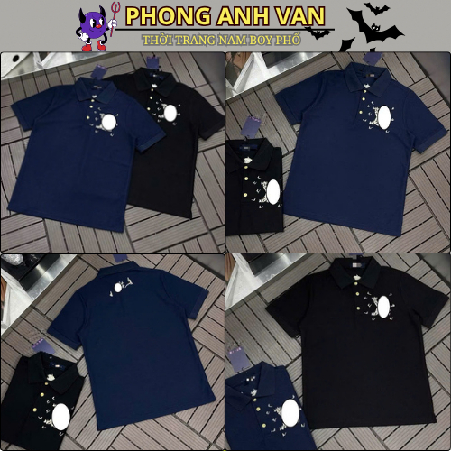 Áo Polo Nam Eoo Vỳyy Thêu Hình Thuyển Cực Nét - Áo Polo Nam Nữ Eoo Vỳyy LoGo Thêu Cao Cấp