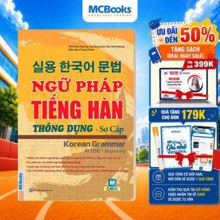Sách - ngữ pháp tiếng hàn thông dụng – korean grammar in use - mcbooks