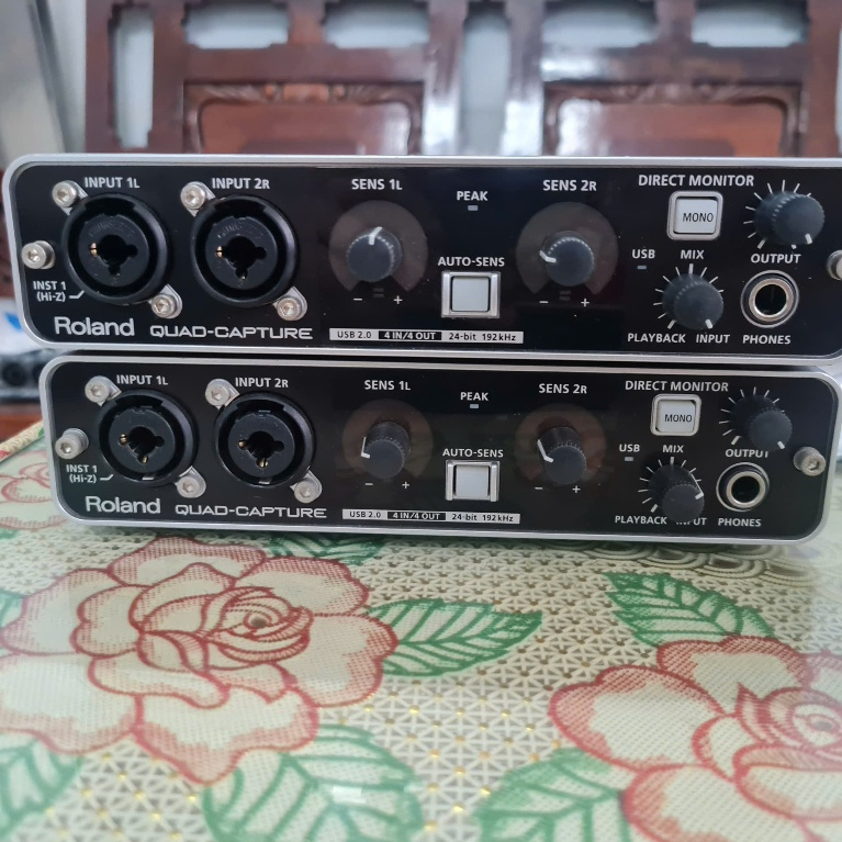 Soundcard Roland UA55 (Roland Quad Captrue)