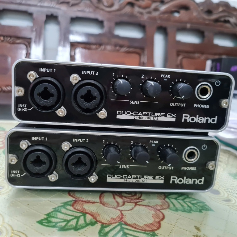 Soundcard Roland Ua22 (Roland Duo Capture)