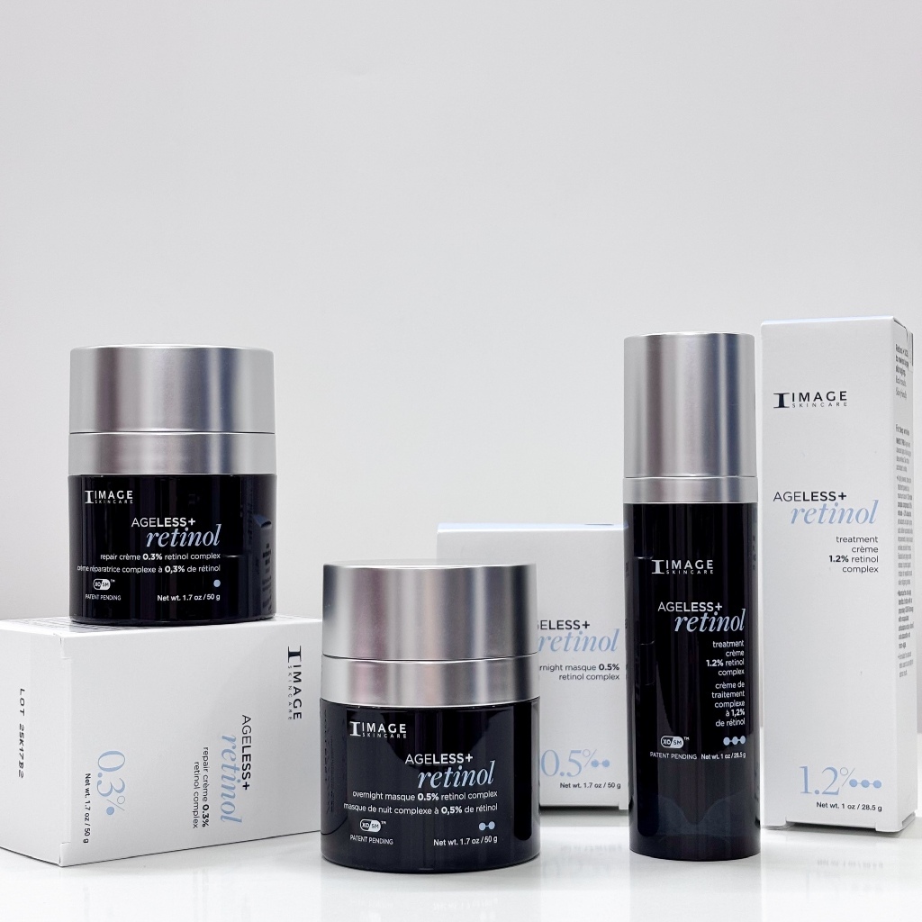[HÀNG CÔNG TY] Kem Retinol Công Nghệ Bọc Liposome XOSM Image AGELESS+ Repair Crème Complex (Retinol 
