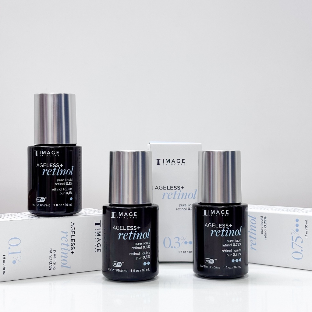 [HÀNG CÔNG TY] Serum Retinol Tinh Khiết Công Nghệ Bọc Liposome XOSM Image AGELESS+ Pure Liquid (Reti