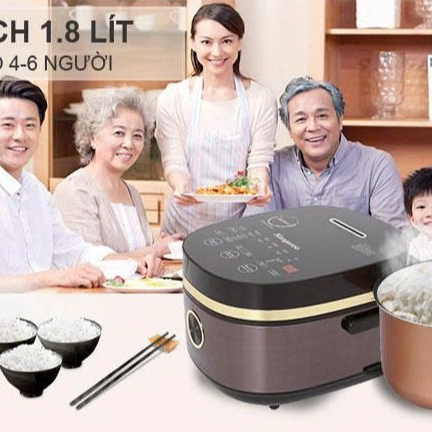 Nồi cơm cao tần Kangaroo 1.8 lít KG599N Hàng trưng bầy 98 99% chính hãng 100% bảo hành 12T