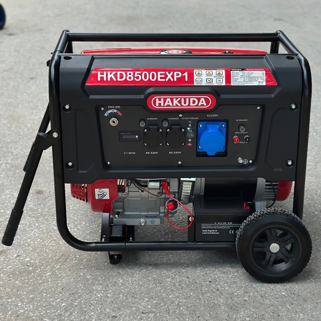 Máy Phát Điện Chạy Xăng 8KW Hakuda HKD8500EXP1
