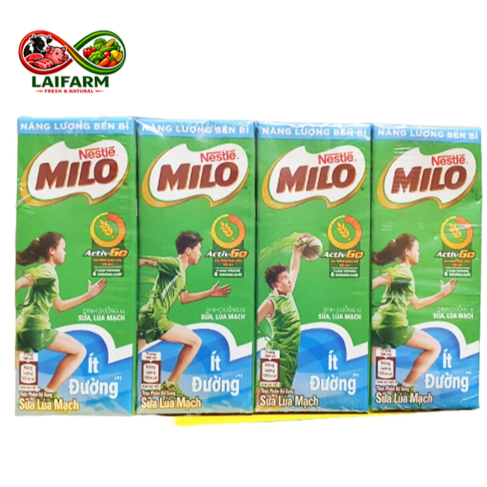[Laifarm] Combo 2 vỉ sữa MILO 180ml (8 hộp) date mới nhất