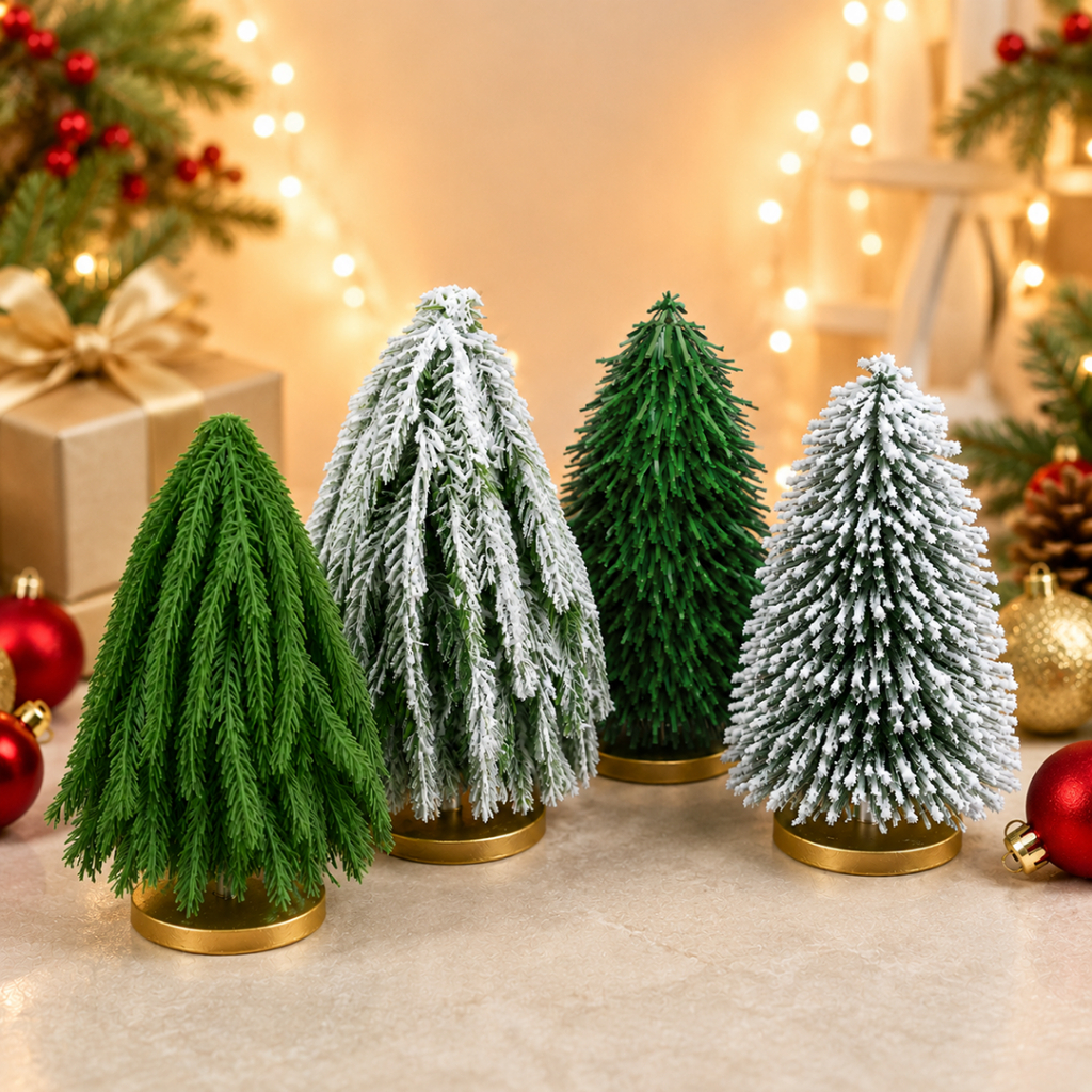 Cây Thông Noel Mini Để Bàn Nhiều Mẫu C37 Trang Trí Giáng Sinh