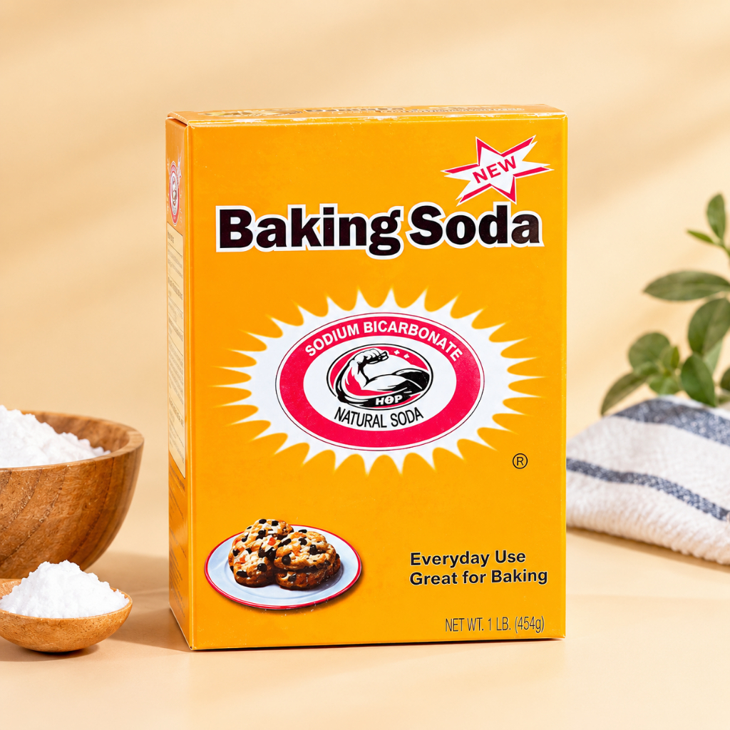 Bột đa năng Baking Soda bột nở, rửa rau, làm đẹp NATURAL SODA (Hàng Việt Nam ) 454g Bột Tẩy Đa Năng