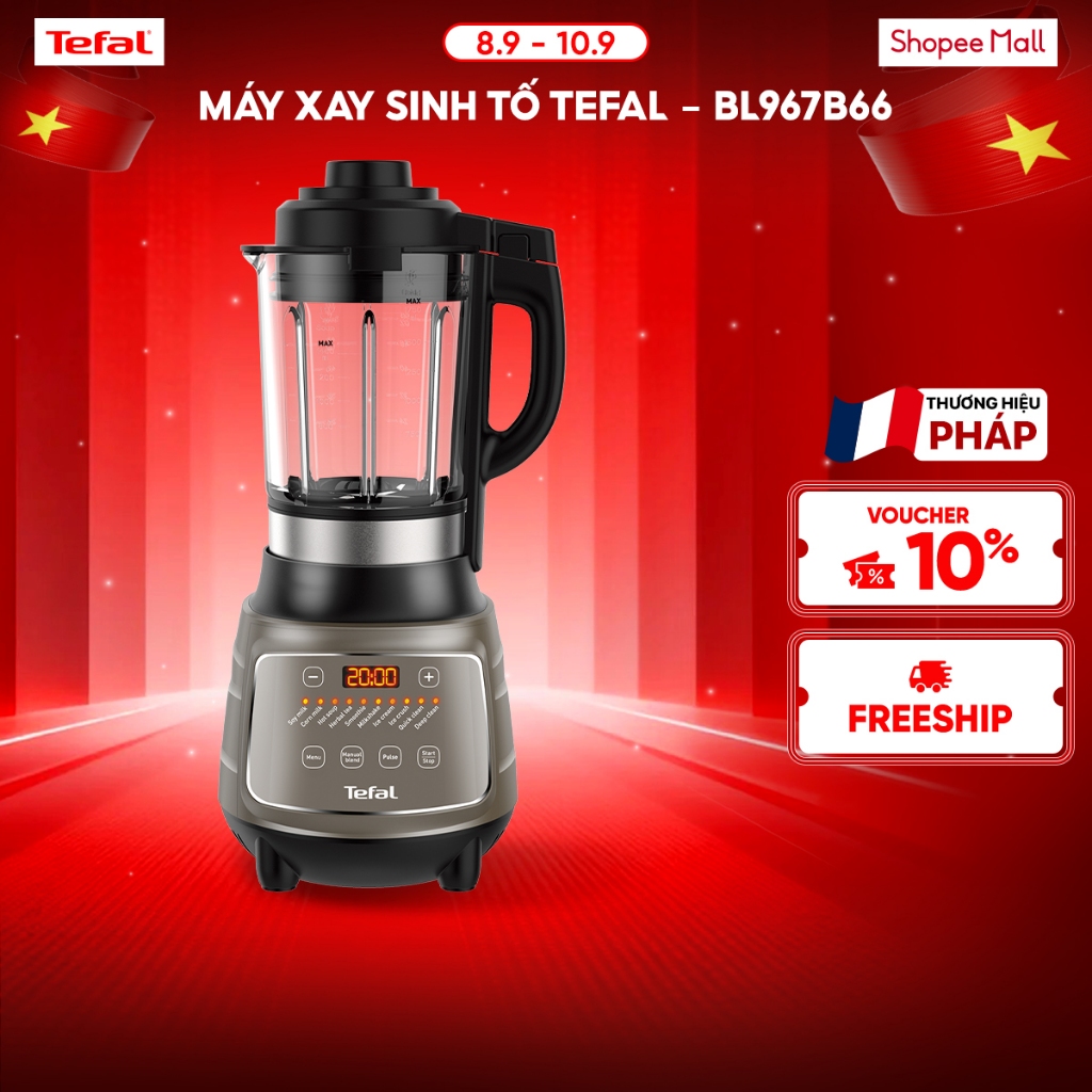 Máy làm sữa hạt, xay nấu đa năng Tefal - BL967B66 1300W