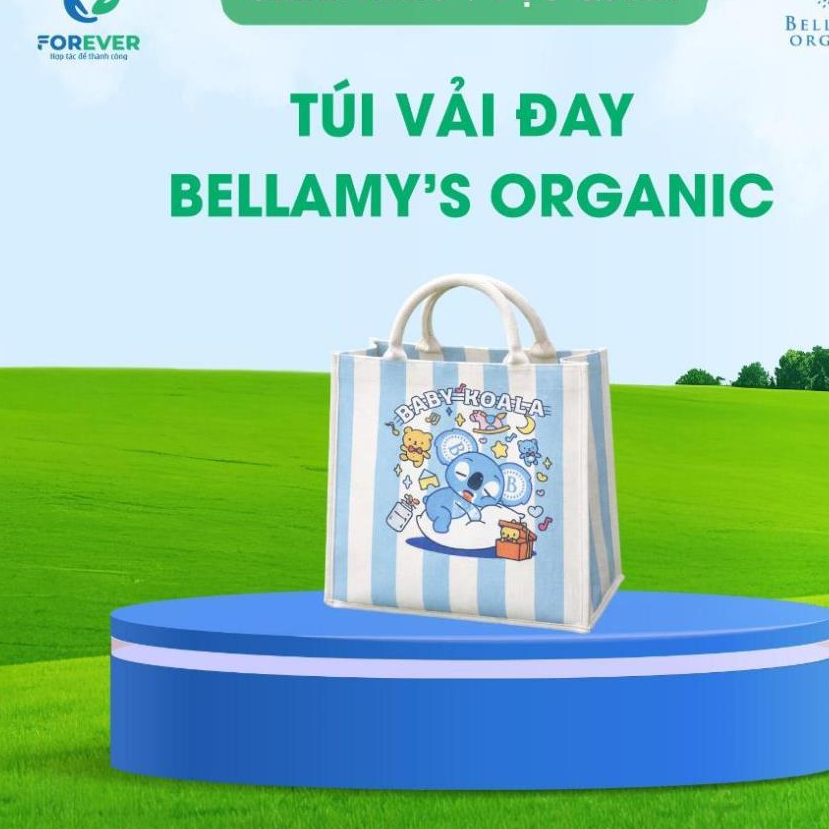 Túi đay Baby Koala Bellamy's Organic