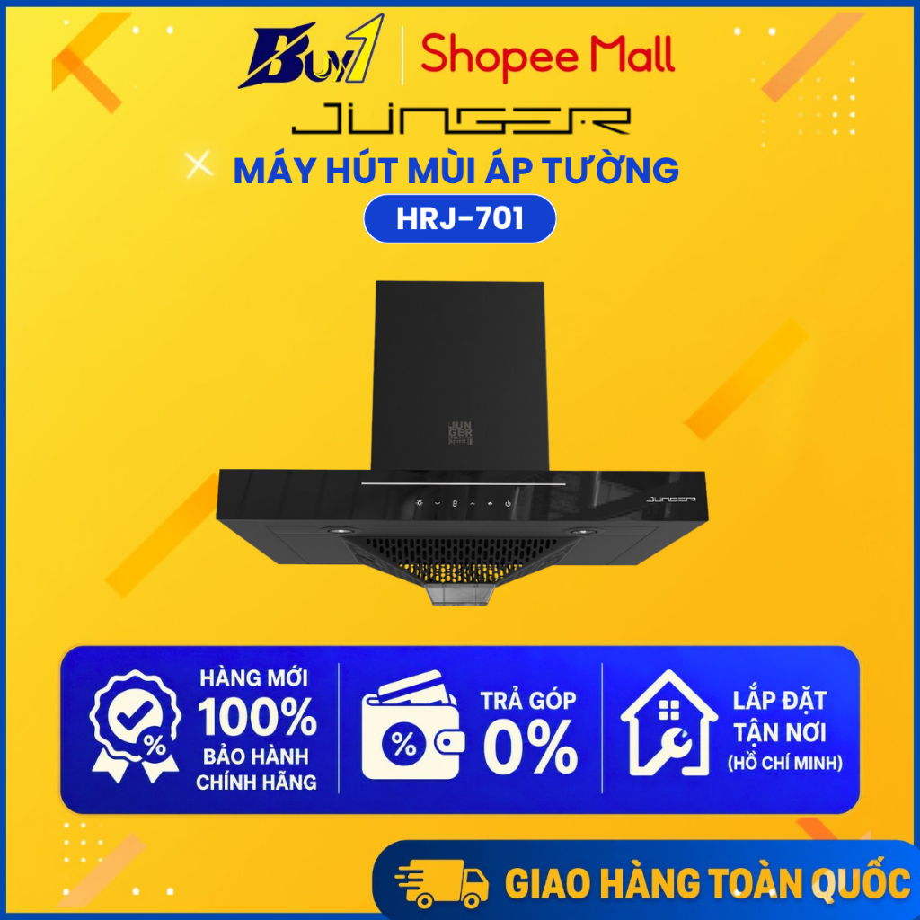 HRJ-701 - Máy hút mùi áp tường Junger HRJ-701 - Hàng chính hãng