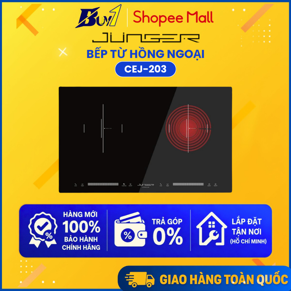 CEJ-203 - Bếp từ hồng ngoại Junger CEJ-203 - Hàng chính hãng