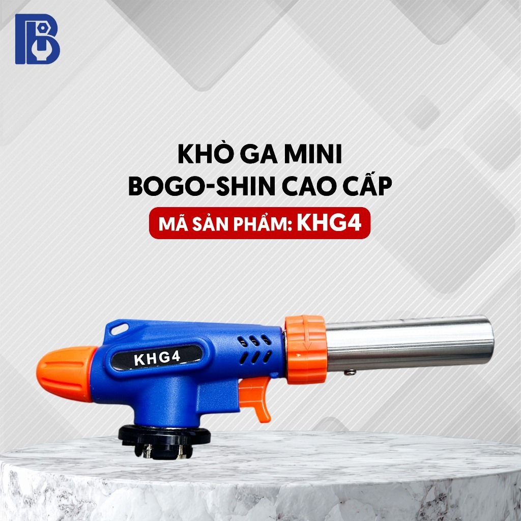 Khò ga mini BOGO-SHIN lõi bọc sứ dễ sử dụng