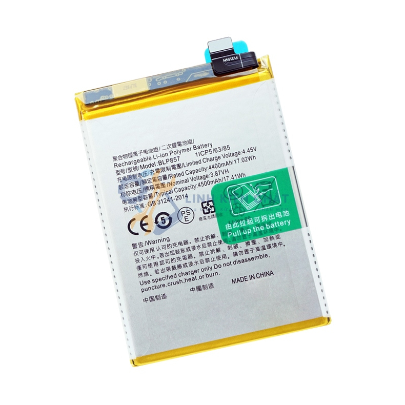 Pin cho Realme GT Neo RMX3031 (BLP857) 4500mAh Zin - Hàng Linh Kiện