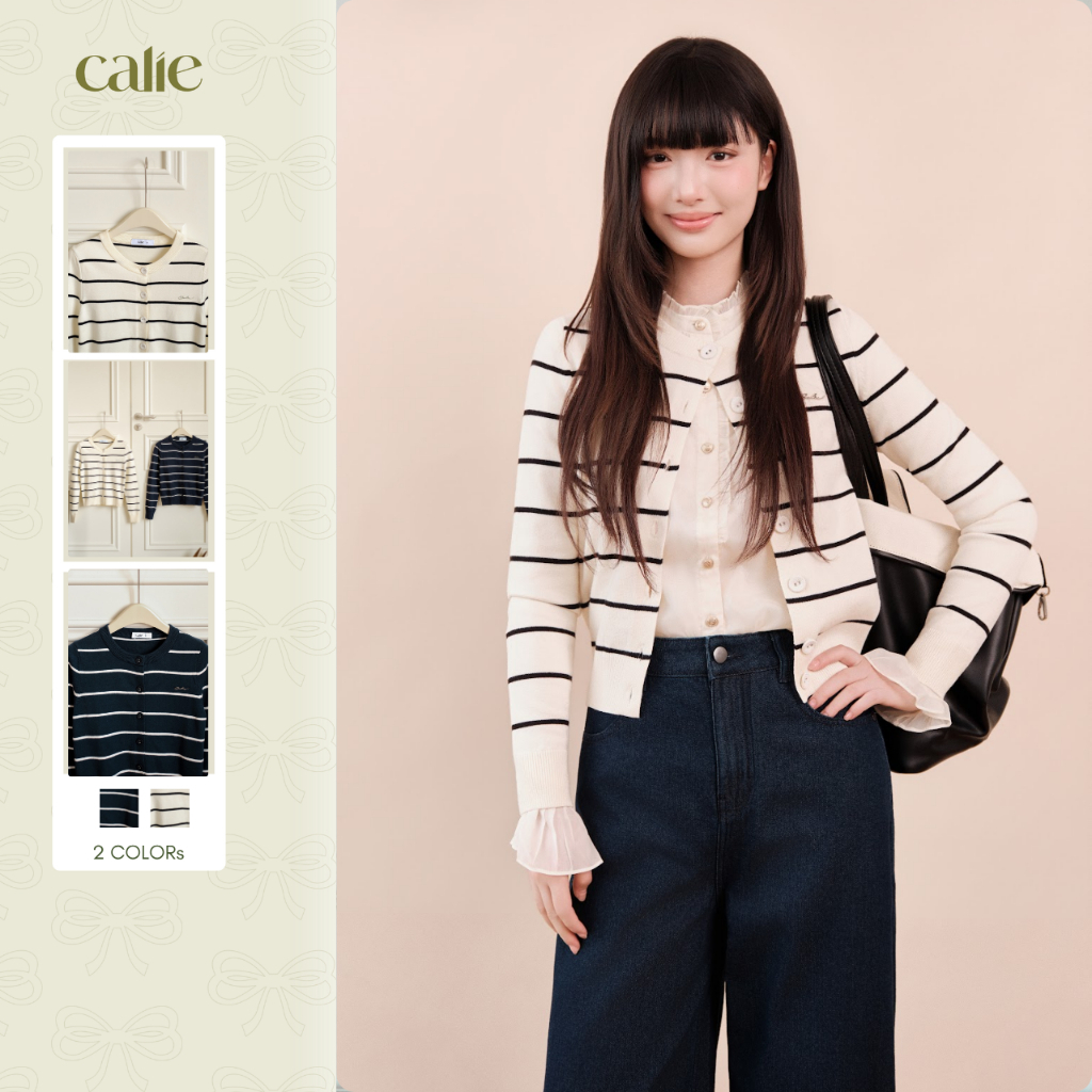 (Dear. My Autumn ) Áo cardigan len dệt, chất liệu mềm mại, form basic thanh lịch, mix quần jean, châ