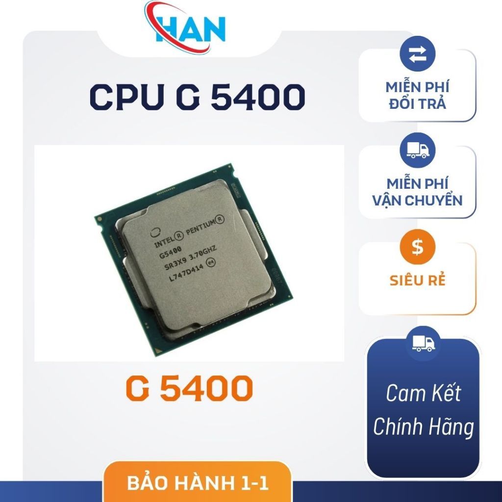 [ Xả Kho ] CPU G4900 G5400 G5420 DÙNG CHO H310 B360 B365 SK 1151V2