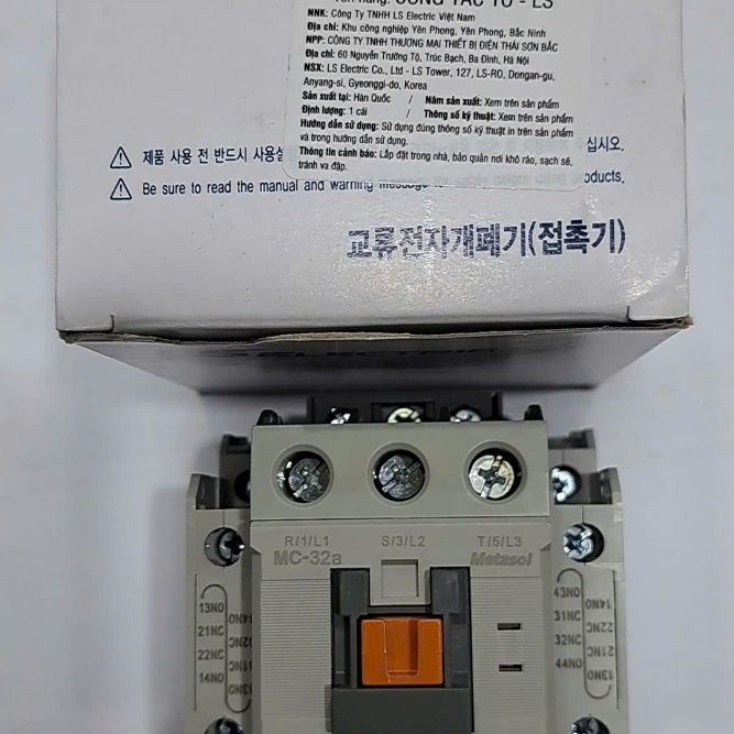 LS Contactor Khởi động từ  MC-12b,  MC-18b,  MC-22b, MC32b, MC40b Hàng chính hãng