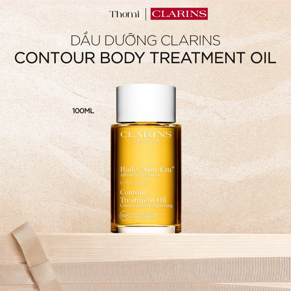 Dầu Dưỡng Thể Thon Gọn Săn Chắc Toàn Thân Clarins Contour Body Treatment Oil 100Ml