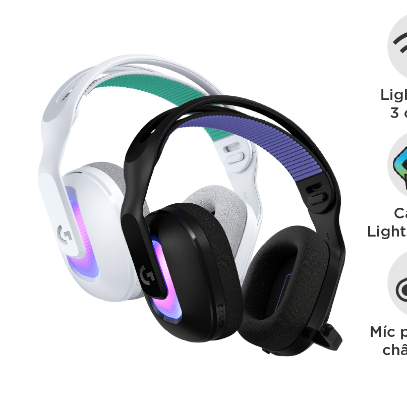 [Thanh lý, mất seal, móp hộp] Tai nghe Gaming Logitech G522