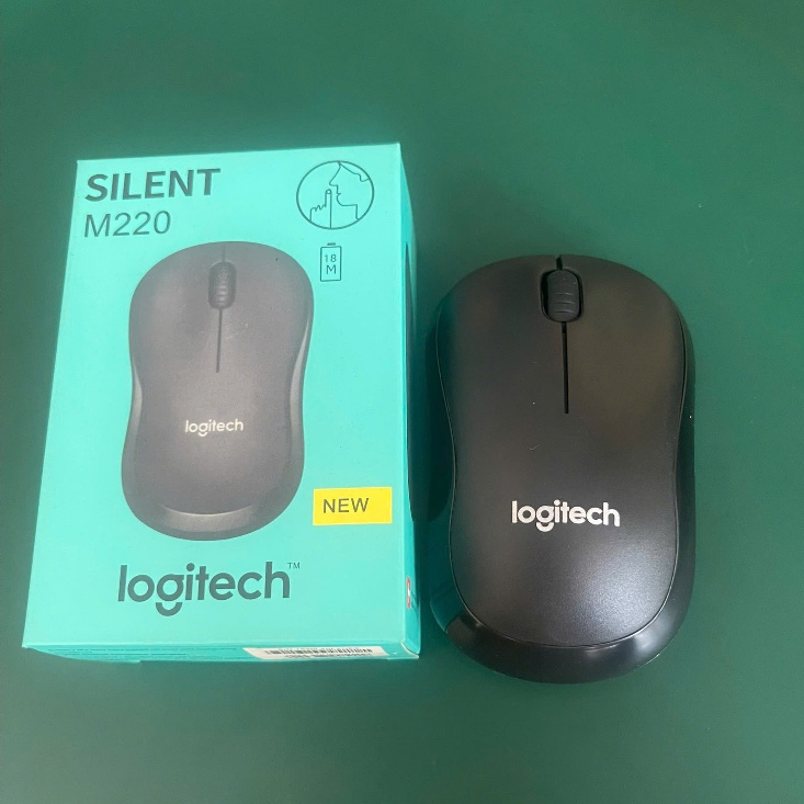 Chuột không dây Logitech Silent M220